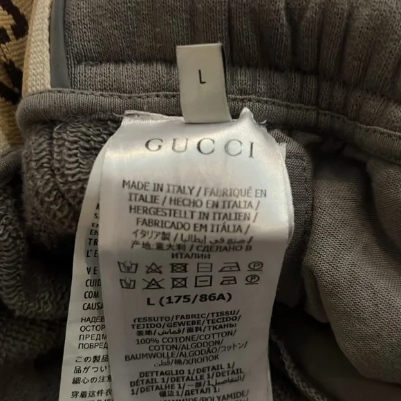 Gucci Logo Sweat Pants